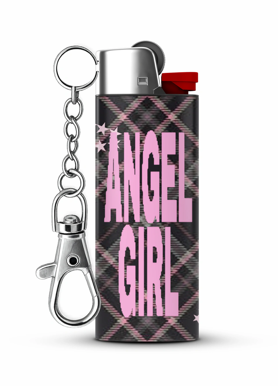 Isqueiro Chaveiro Personalizado Y2K Baby Angel