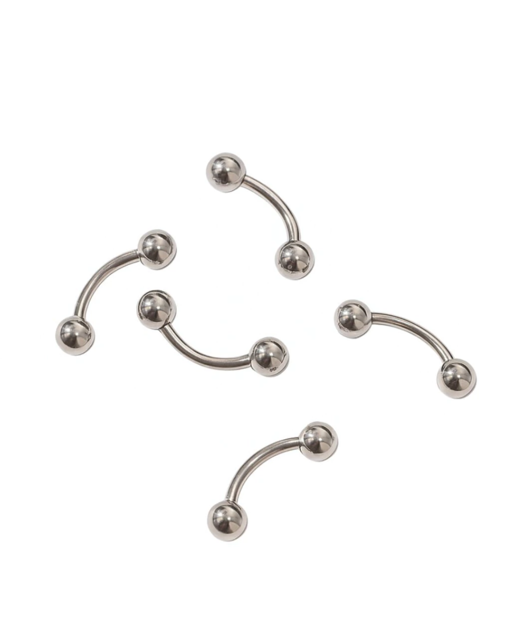 Piercing Curvo Aço Cirúrgico 8mm